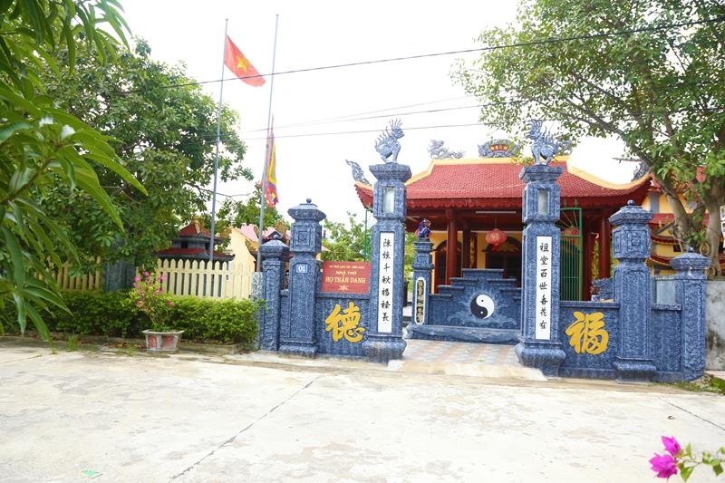 Nhà thờ họ Trần Danh ở Hà Tĩnh - Nơi giáo dục con cháu và nhân dân truyền thống hiếu học